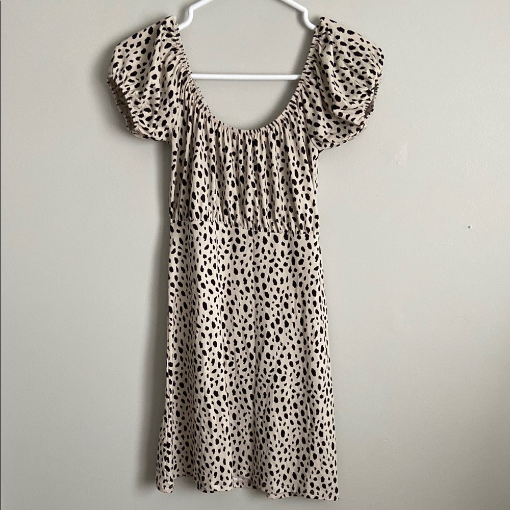 Streetwear Society Black and White Patterned Dress